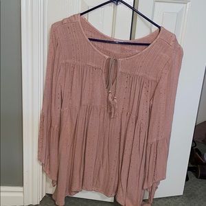 long sleeve bohemian shirt